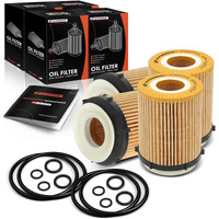 A-Premium 4-Pc 10K Miles Protection Oil Filter Compatible With Mercedes-Benz C300, C350E, E300, E350, Sprinter 1500, Sprinter 2500, Gla250, Glb250, Glc300, Glc350E, Gle350 & Infiniti & Freightliner