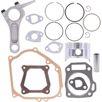 Applianpar 68Mm Piston Ring Set Connecting Rod Gasket Oil Seal Rebuild Kit For Honda Gx160 5.5Hp 4-Cycle Gas Engine Generator Water Pump