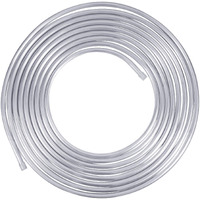 3/8 Metal Fuel Line,3/8"" Od Aluminium Coiled Tubing Hard Tube For Refrigeration Tubing, Automotive Oil Pipe,Brake Line, Metal Gas Line, 10Ft