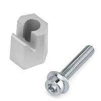Transmission Oil Pan Clamp With Bonus Screw 05196073Aa