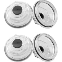 K71-704-00, 21-88 Oil Bath Dust Caps Fit For Trailer Axle Dexter 9K 10K 3.5"" Thread Od 12 Thread, Fit For Drum Number 8-415 After July 2009, Fit For Drum Number 8-430 After April 2013, 4 Pcs