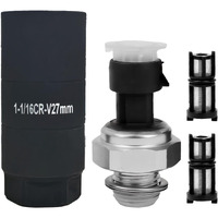 12677836 Oil Pressure Sensor Switch 12616646 With Filter Socket Replacement For Chevrolet Express Silverado Suburban 1500 2500 3500 Tahoe Corvette Avalanche Impala Gmc Sierra Savana Yukon 2003-2008