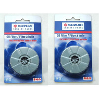 2 Pack Suzuki Oem Oil Filter Ls650 Savage S40 Boulevard Dr650 (2) 16510-37450