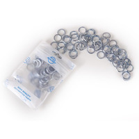 100Pcs 11126-Aa000 Oil Drain Plug Gasket Engine Oil Drain Plug Washers Gaskets Compatible With Subaru Models Replace 11126Aa000
