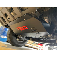 Apc21 Custom Skid Plate, Compatible With Toyota Tacoma 2024-2026 2Wd & 4Wd - Fits Gas Models Only. Easy Oil Filter Access, Black With Red Emblem, No Cross Member Needed For Installation.