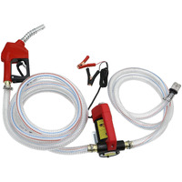 Ebuy 12V Fuel Transfer Pump, 12Gpm Diesel Transfer Pump Kit, Self Priming Dc Electric Fuel Transfer Pump With Nozzle Hose, Suitable For Diesel, Kerosene, Transformer Oil