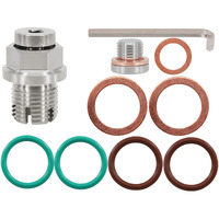 Dsnaduo M16.1-1.5 X 15Mm Oversize Oil Drain Plug, Stainless Steel Self Tapping Oil Pan Thread Repair Kit