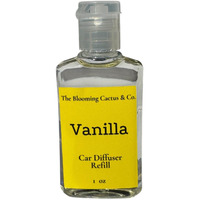 The Blooming Cactus & Co. - Car Diffuser Refill - Fragrance Oil Diffuser Refill - Reed Diffuser Refill 30 Gr (Vanilla)