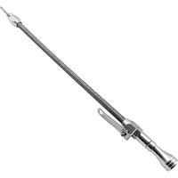 Hahaha Sbf Compatible With Ford Oil Dipstick Kit Flexible Oil Pan Screw-In Sb 289/4.7L 302/5.0L 351/5.8L Bb 429/428 7.0L 460/7.5L 5/8""-18 Thread Pitch/Compatible With Ford Small Block Windsor/V8