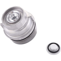 Vkvxclon Oil Filter Housing Cap Assembly, Compatible With Toyota Camry Avalon 4Runner Highlander Sienna Tacoma Tundra, Lexus Es300H Es350 Rx330 Oil Filter Housing Cover 15643-31050 15620-31060 (2)