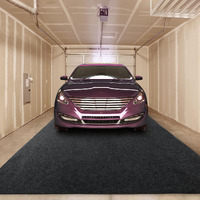 Hombys Extra Large Garage Floor Mat For Under Car,Floor Mats For Garage With Rubber Backing,Non Slip Garge Rug,Waterproof Backing Garage Carpet,Motorcycle Absorbent Oil Spill Mat,7'4""X20'