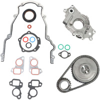 Timing Chain Oil Pump Gasket Kit 4.8L 5.3L 6.0L Fit For Silverado Avalanche Suburban Tahoe 1998-2016,For Gmc Sierra/Yukon/Cadillac Escalade 2007-2014 M295 Timing Parts Tool Kit