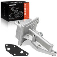 A-Premium Engine Oil Cooler With Seal Compatible With 2007-2013 Nissan Altima, 2007-2012 Sentra, L4 2.5L, Replaces# 21300-Ja06A, 21300-Ja05A