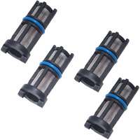 Oskyuo 4-Pack Engines Oil Pressure Sensor Screen Filter Compatible With Chevy Express Silverado Trailblazer Tahoe Impala Gmc Yukon Sierra Buick Cadillac Hummer 4.8L 5.3L 6.0L 6.2L 917-143 12585328
