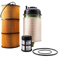 Pf9908 Fuel Filter Lf17511 Oil Filter Replace P551063 A4720900651 Fk13834 L5104F P7505 P551005 A4731800909 Lp5090 A4721800509 Compatible With Isx Dd13 Dd15 Dd16 Detroit Diesel Engine