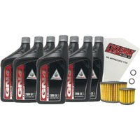 Cyclemax Oil Change Kit Compatible With 2016-2023 Honda Pioneer 1000