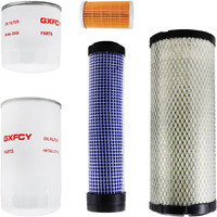 Ta040-93220 Ta040-93230 Air Filter Hh164-32430 Oil Filter Hhta0-37710 Hydraulic Filter 15521-43160 Fuel Filter Compatible With Kubota L3010 L3130 L3410 L3430 Hst