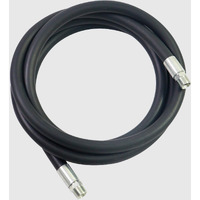 Crefitech 1""X 13.1Ft Fuel Transfer Hose,Inlet 1"" Npt & Outlet 1"" Npt Fittings 1 Inch Id Fuel Hose For Dispensing Diesel Gasoline Kerosene Biodiesel Oil