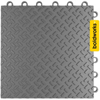 Garage Floor Tiles Interlocking Garage Flooring Tiles Pack Of 48 Antislip Oil And Stain Resistant 40000 Lbs Load Capacity 12X12 Inch Gray Color