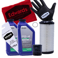 Edwards Oil Change Kit Fits 2018-2022 Polaris Ranger 150 Side X Side Utv With Air Filter