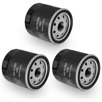 Ctllkg 49065-0724 Oil Filter Compatible With Kawasaki Fx850V 801V Fx751-Fx1000V Fh381-721V Fh601-770D Fj180V Engine,Am107423 120-634 1016467,49065-7010(3Pcs)