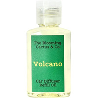 The Blooming Cactus & Co. - Car Diffuser Refill - Fragrance Oil Diffuser Refill - Reed Diffuser Refill 30 Gr (Volcano)