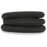 10An Fuel Hose Line Stainless Steel Nylon Braided Oil Gas Fuel Line Hose 1 Meter