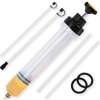 Psukohy 500Cc Fluid Extractor Pump Automotive, Oil Pump Extractor, Upgrade Fluid Pump Automotive, Brake Fluid Extractor And Oil Syringe, Oil Suction Pump Extractor For Changing Oil