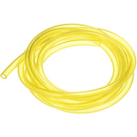 M Meterxity Tubing Carburetor Fuel Vent Line, 3.0Mm(0.12"") Id 6Mm(0.24"") Od 1.5M(5') Long Polyurethane Gas Oil Tube For Atv/Go Kart/Dirt Bike, Universal Petrol Pipe Replacement [Yellow]
