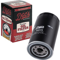 Doc's Diesel Oil Filter 12-Pack D5335-12 | Compatible With Ram 6.7L Cummins 2500, 3500, 4500, 5500 2007.5-2024, Ram 5.9L Cummins 2500, 3500, 4500, 5500 1989-2007.5 | Replaces 05083285Aa