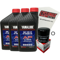 Cyclemax Oil Change Kit Compatible With 2015-2023 Yamaha Yzf-R3 Yzfr3
