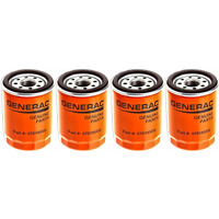 4 Pack Of 070185Es Oil Filters For Air-Cooled And Portable Generators Compatible With Generac 070185E