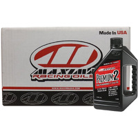 Maxima Cs21901-12Pk Premium 2 Smokeless 2-Stroke Premix/Injector Engine Oil - 1 Liter, (Case Of 12)
