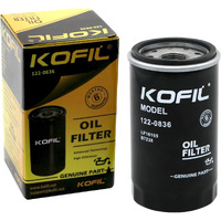 Kofil 122-0836 Oil Filter, Fits Rv Qg 5500/7000 Series Generator, Spin-On, Replaces B7238, 84398, Ph2875, Lf16165, Ph10027, Lf644, 7398, 57398 (1Pc)