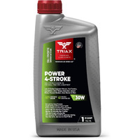 Triax Power 4-Stroke 30W Full Synthetic, 4 Stroke Full Synthetic Small Engine Oil, Garden Tractors And Other Power Equipment (1 Quart)