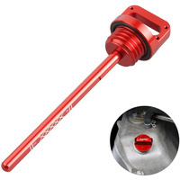 Nicecnc T6 Aluminum Engine Oil Dipstick With O-Ring Compatible With Yamaha Raptor 700 Yfm700 Yfz 450 2004-2009,2012-2013 Replacement For 5Lp-21761-00-00 5Lp-21761-00-00 See Fitment