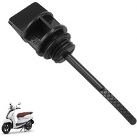 Joyyangfang 81Mm Engine Dipstick Dip Stick Oil Fill Cap For Chinese Scooter Moped Atv Go Kart 4-Stroke Gy6 50Cc-150Cc Engines