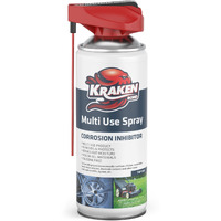 Kraken Bond Multi Use Spray (1 X11 Oz.) - Corrosion Inhibitor, High-Performance Penetrating Oil Lubricant For Home & Automotive, Perfect For Garage Doors, 360 Easy To Use & No Residue | 1 Pack