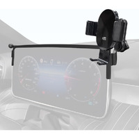 Fics Car Phone Holder For Mercedes-Benz Glc (X254) & C-Class (W206) - Custom-Fit Mount For Seamless Display Integration, Interior Accessories For Navigation Use, Stable Driving View