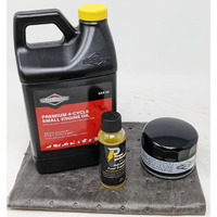 Briggs And Stratton 48Oz Oil And 492932S Oil Filter With Fuel Treatment