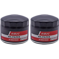 2 Pcs Marine Oil Filter 35-866340K01 Compatible With Mercruiser 4- & 6- Cylinder Engines, Gm V8 Engines,Relaces Sierra 18-7824-2