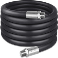 Boltigen 14Ft 1Inch Fuel Transfer Hose, Farm Pump Tank Tube Fuel Hose For Dispensing Diesel Fuel, Gasoline, Grease, Kerosene, Petroleum Oils