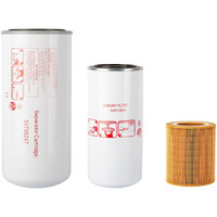 Getopauto 54749247 54672654 89295976 Air Oil Separator Filter Kit Compatible With Ingersoll Rand Up6-15 Thru Up6-30 Filter Kit