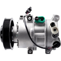 Hsbang Air Conditioner Ac Compressor Compatible With Kia Rio 2012 2013 2014 2015 2016 2017,Hyundai Accent,977011R100,977011W600 Pre-Filled With Compressor Oil