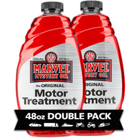 Marvel Mystery Oil 53436 Original Motor Treatment, Add To Fuel & Oil For Superior Cleaning, Removes And Prevents Sludge Build Up And Leaks, Extends Oil Change Intervals And Mileage, 48 Oz. (Pack Of 2)