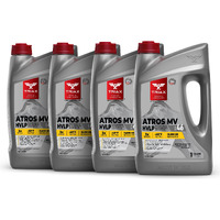 Triax Atros Mv Hvlp 46 Full Synthetic Hydraulic Oil, 300% Additive Anti-Wear Boost, 7,000-10,000 Hour Life, Arctic Grade -54 Cold Flow And High Temp Operations (4 Gallon Pack)
