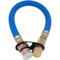 51044-0902 Flex Drain Oil Discharge Hose Compatible With Kawasaki Fr730V Fr691 Fr691V Fr651V Fr600V Fh721V Fs541 Fj180V Fs730V For Toro Mx5060 Fx730V, And For Kubota Z412 Z122R (Blue)