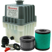 Edwards Emf20 Oil Mist Filter, Kf25 Ports, For Rv12, E1M18, E2M18 Vacuum Pumps, A462-29-000