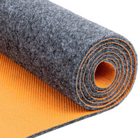 Lmrstoo 8.5 * 6.6 Ft Heavy Duty Oil Spill Mat, 6.5Mm Thickened Large Garage Floor Mat For Under Car, 1/4"" Waterproof Rubber Backing Absorbs Oil Quickly, Washable, Reusable, Durable, Non-Slip
