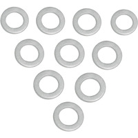Jlm Marine 10 Pcs Oil Drain Plug Crush Gasket Seal Washer For Suzuki Df 25-350 Marine Models 09168-12012